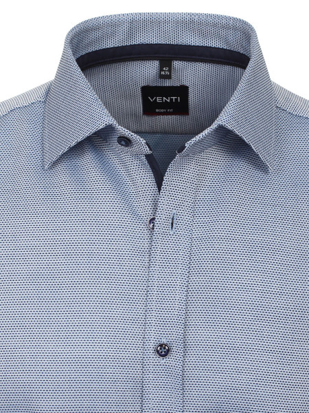 VENTI Slim Fit Chemise Bleu moyen Kent Easy Care  - Vue 1