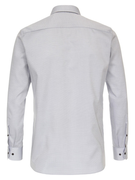 CASAMODA Regular Fit Chemise Gris clair Kent Natté