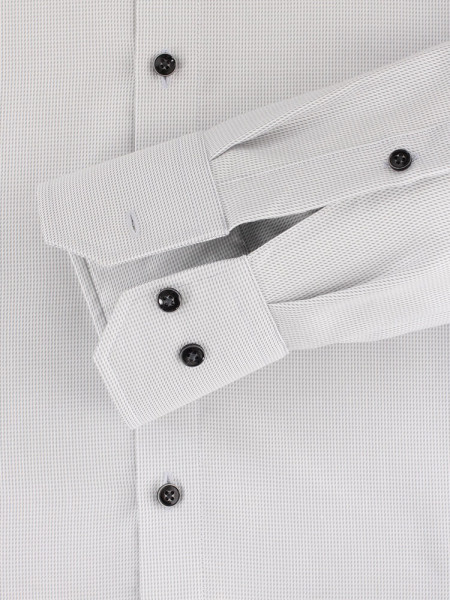VENTI Regular Fit Chemise Gris clair Kent Struktur - Vue 2