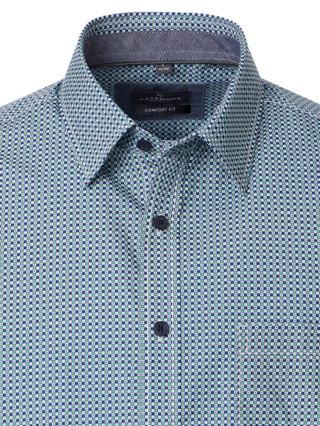 CASAMODA Comfort Fit Chemise Vert Kent Easy Care  - Vue 1