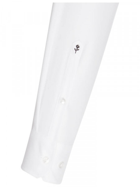 SEIDENSTICKER Tailored Fit Chemise Blanc Haifisch Oxford - Vue 1