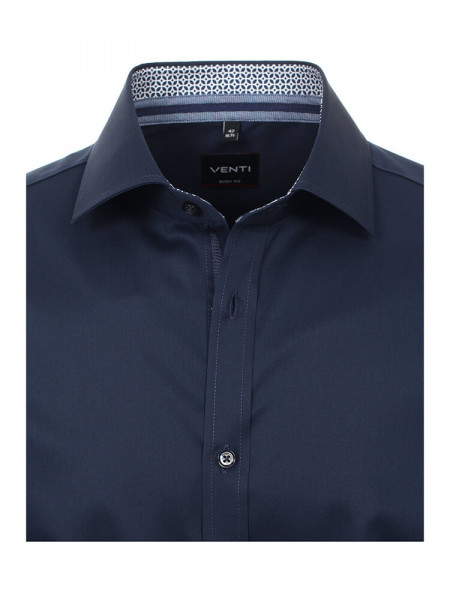 VENTI Slim Fit Chemise Marine Kent Twill - Vue 1