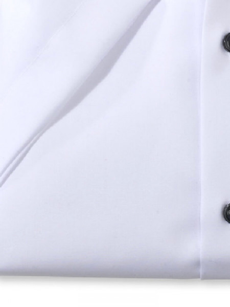 OLYMP Regular Fit Chemise Blanc Global Kent Popeline - Vue 2