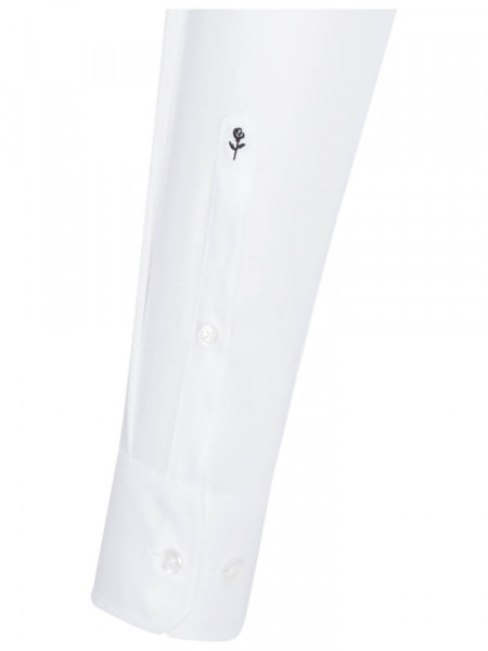 SEIDENSTICKER Regular Fit Chemise Blanc Haifisch Oxford - Vue 1