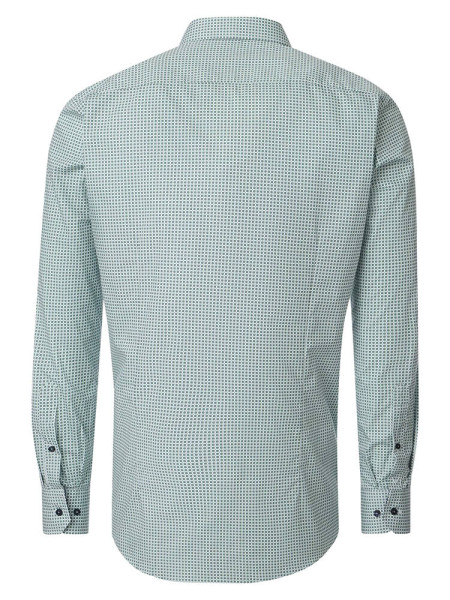 VENTI Regular Fit Chemise Vert Kent Popeline