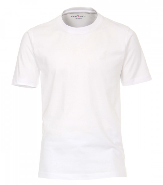 T-shirt CASAMODA blanc en coupe classique