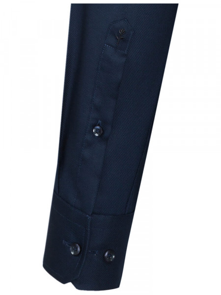 SEIDENSTICKER Regular Fit Chemise Marine Business Kent Struktur - Vue 1
