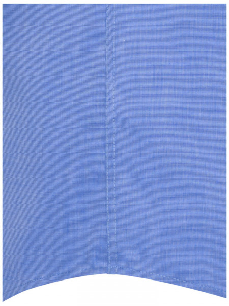 SEIDENSTICKER Regular Fit Chemise Bleu moyen Business Kent Fil à Fil - Vue 1