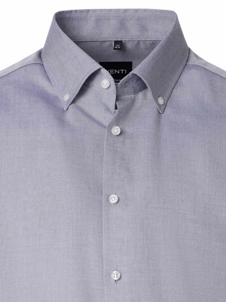 VENTI Regular Fit Chemise Bleu fumé Button-Down Fein Oxford - Vue 1