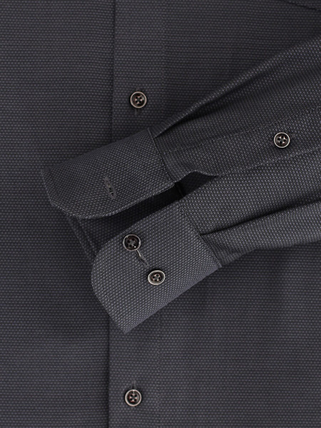 CASAMODA Regular Fit Chemise Anthracite Kent Natté - Vue 2