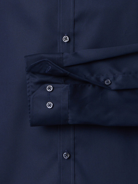 VENTI Slim Fit Chemise Marine Kent Popeline - Vue 2