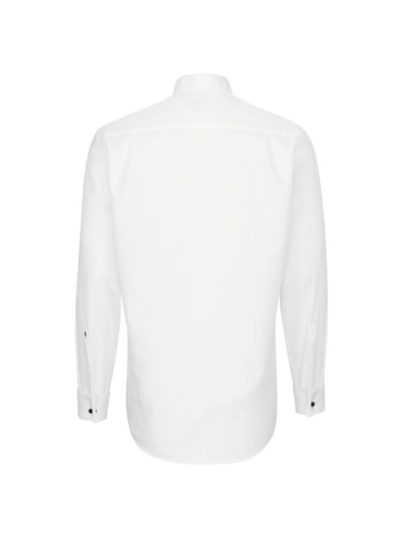 SEIDENSTICKER Regular Fit Chemise Beige clair Business Kent Popeline