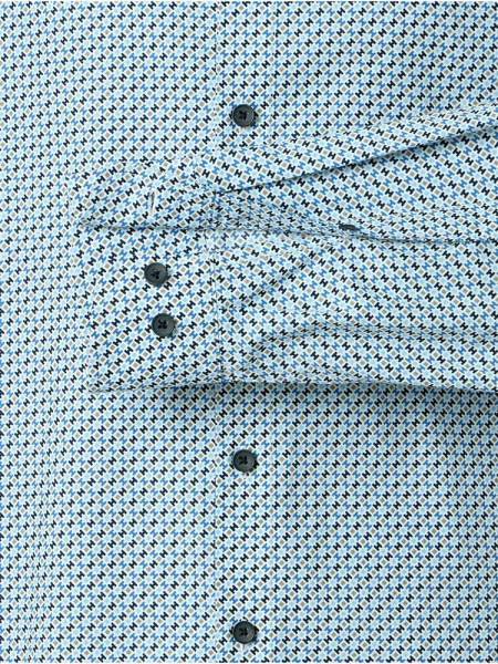 REDMOND Comfort Fit Chemise Bleu clair Kent Print - Vue 2