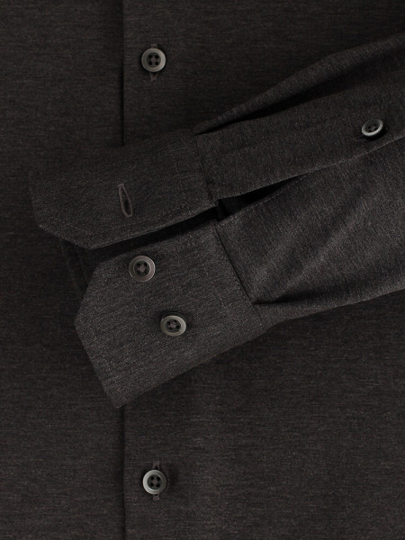 VENTI Regular Fit Chemise Anthracite Kent Jersey - Vue 2