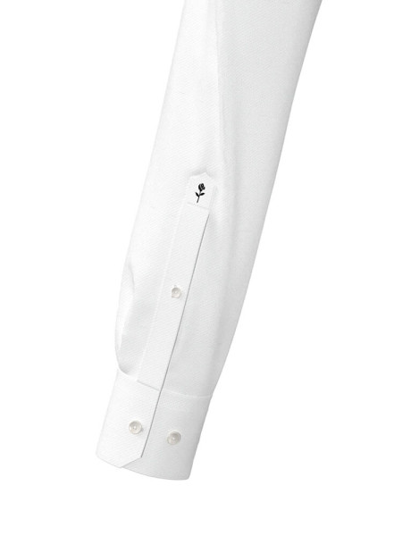 SEIDENSTICKER Regular Fit Chemise Blanc Kent Struktur - Vue 3