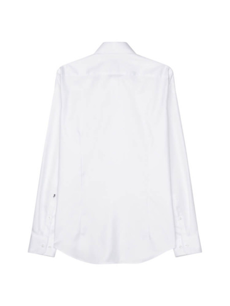 SEIDENSTICKER Slim Fit Chemise Blanc Business Kent Twill