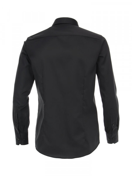 VENTI Regular Fit Chemise Noir Kent Twill