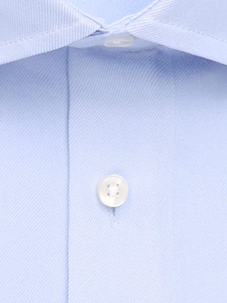 SEIDENSTICKER Slim Fit Chemise Bleu clair Business Kent Twill - Vue 1