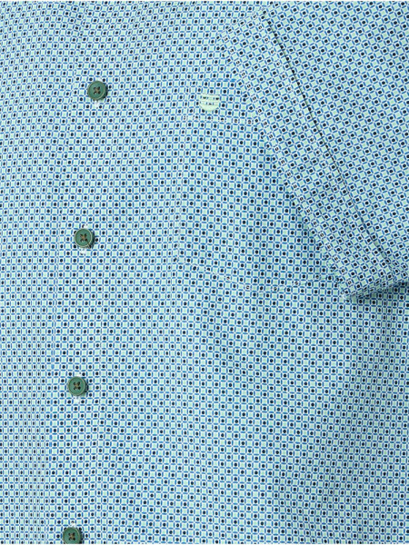 REDMOND Regular Fit Chemise Vert Kent Print - Vue 2