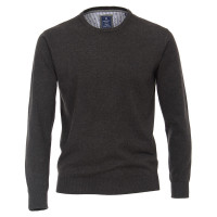 Pull Redmond anthracite en coupe classique