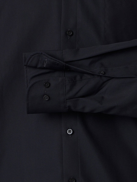 VENTI Regular Fit Chemise Noir Kent Twill - Vue 2