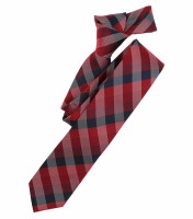 Cravate Venti rouge à motifs