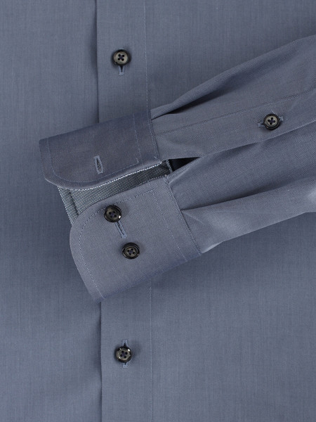 CASAMODA Regular Fit Chemise Bleu moyen Kent Easy Care  - Vue 2