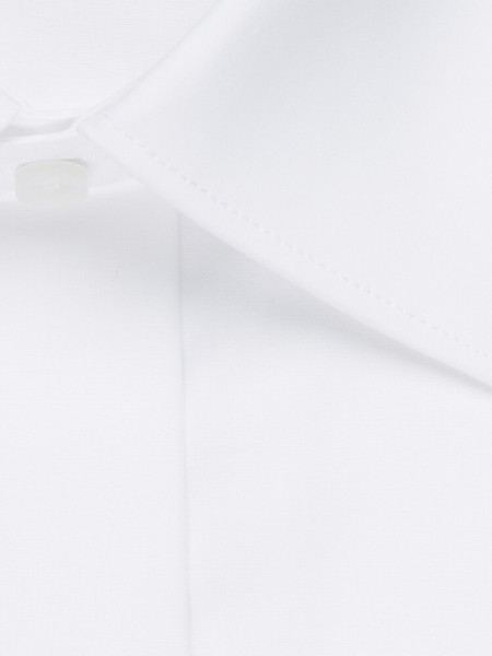 SEIDENSTICKER Regular Fit Chemise Blanc Business Kent Popeline - Vue 3