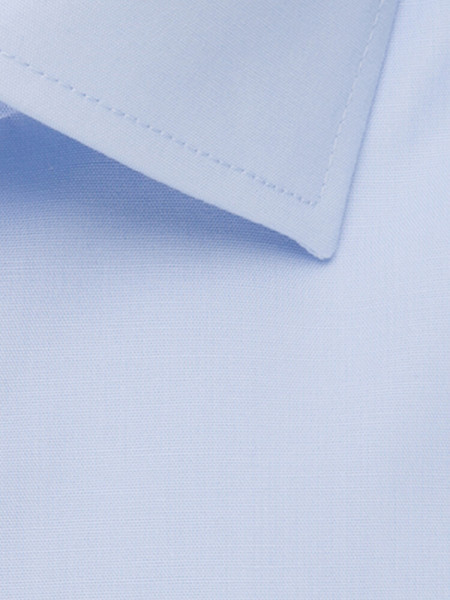 SEIDENSTICKER Regular Fit Chemise Bleu clair Business Kent Popeline - Vue 3