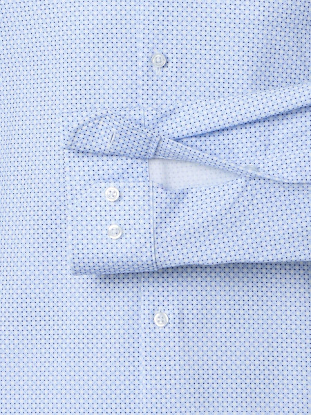 VENTI Slim Fit Chemise Bleu clair Kent Jersey - Vue 2