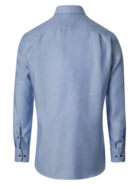 VENTI Comfort Fit Chemise Bleu moyen Kent Struktur