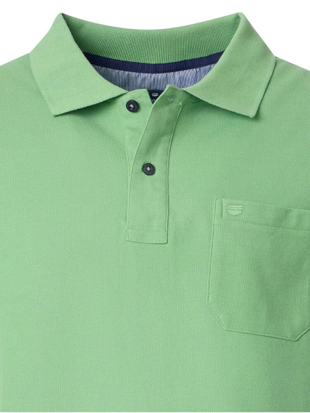 REDMOND Polo Vert clair Piqué - Vue 1