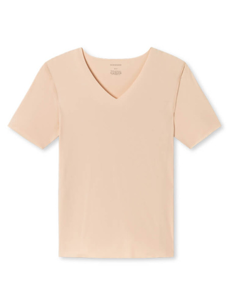 SCHIESSER Regular Fit Beige clair Feininterlock  | Chemises Exquises
