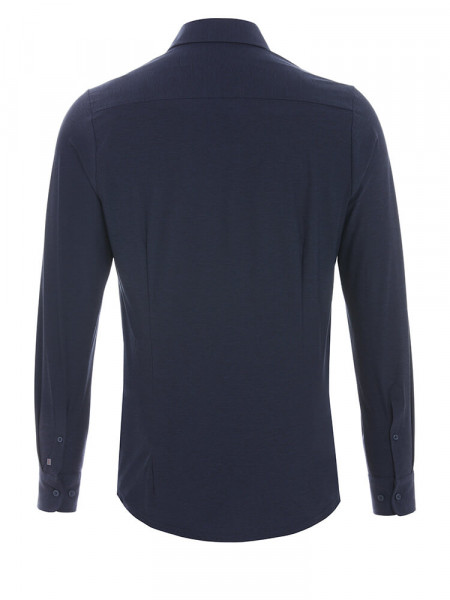 PURE Extra Slim Fit Chemise Marine Haifisch Jersey