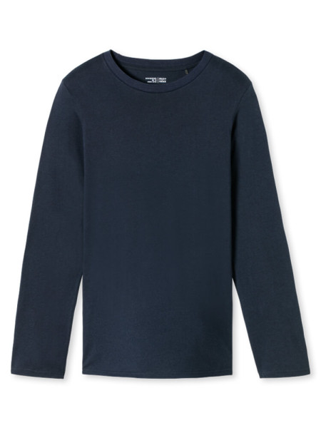 SCHIESSER Regular Fit Bleu foncé Jersey | Chemises Exquises