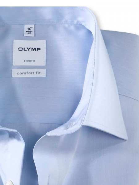 OLYMP Comfort Fit Chemise Bleu clair New Kent Chambray
