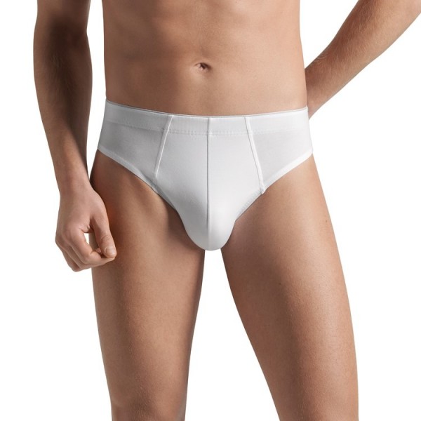Hanro "COTTON SUPERIOR" Slip blanc