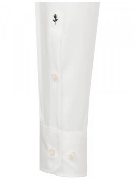 SEIDENSTICKER Regular Fit Chemise Beige clair Business Kent Popeline - Vue 1