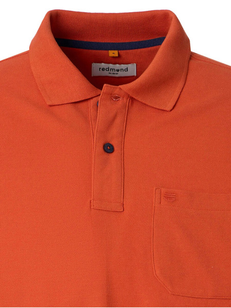 REDMOND Polo Orange Piqué - Vue 1