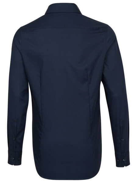 SEIDENSTICKER Tailored Fit Chemise Marine Business Kent Popeline