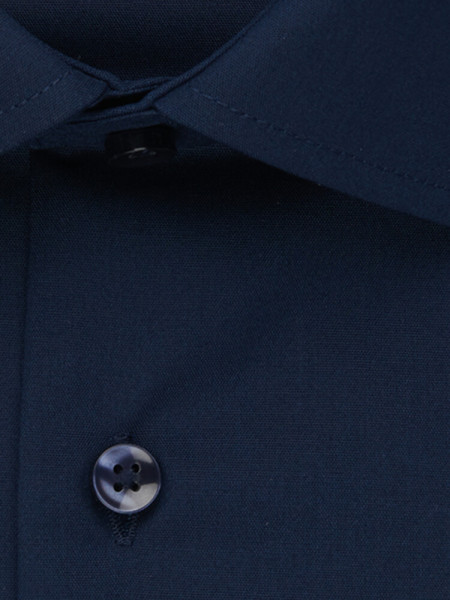 SEIDENSTICKER Regular Fit Chemise Marine Business Kent Popeline - Vue 3