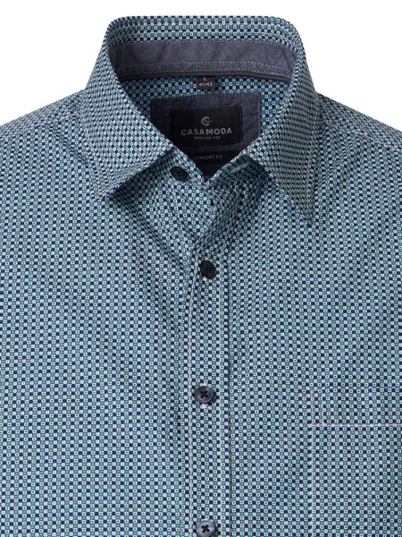 CASAMODA Regular Fit Chemise Vert Kent Easy Care  - Vue 1