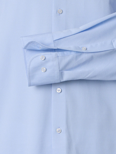 VENTI Comfort Fit Chemise Bleu clair Kent Jersey - Vue 2