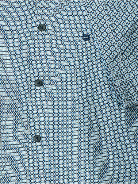REDMOND Comfort Fit Chemise Bleu clair Kent Print - Vue 2