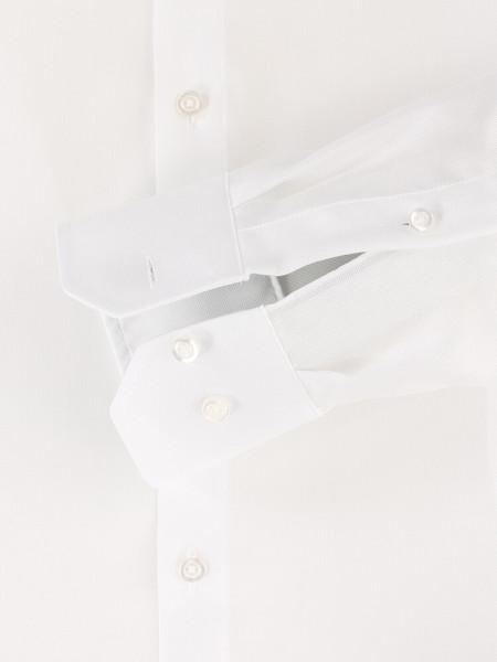 VENTI Regular Fit Chemise Blanc Stehkragen Popeline - Vue 2
