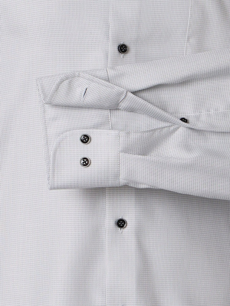 VENTI Comfort Fit Chemise Gris clair Kent Struktur - Vue 2
