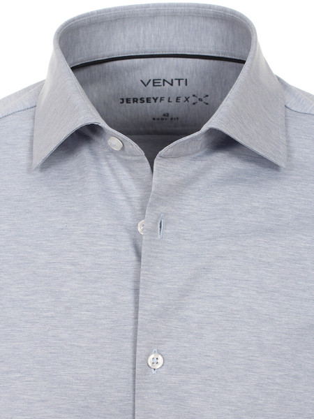 VENTI Slim Fit Chemise Bleu clair Kent Jersey - Vue 1
