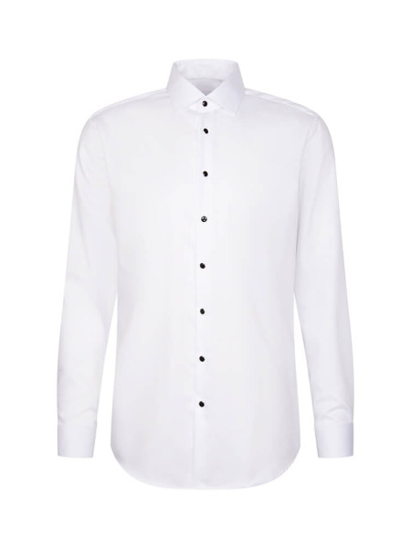 SEIDENSTICKER Regular Fit Chemise Blanc Business Kent Twill