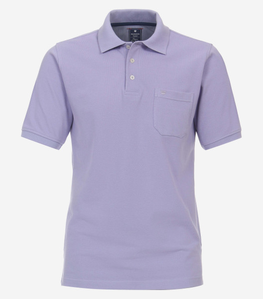 Polo Redmond REGULAR FIT JERSEY lilas avec col Col montant en coupe classique