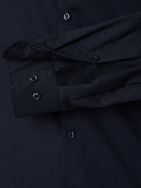 VENTI Regular Fit Chemise Marine Button-Down Fein Oxford - Vue 2